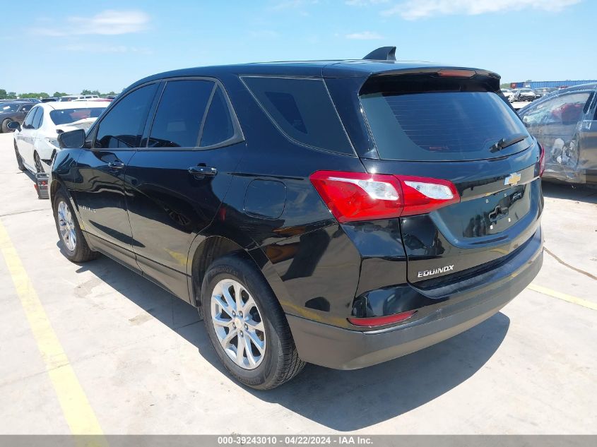 2019 Chevrolet Equinox Ls VIN: 3GNAXHEV8KL365588 Lot: 39243010