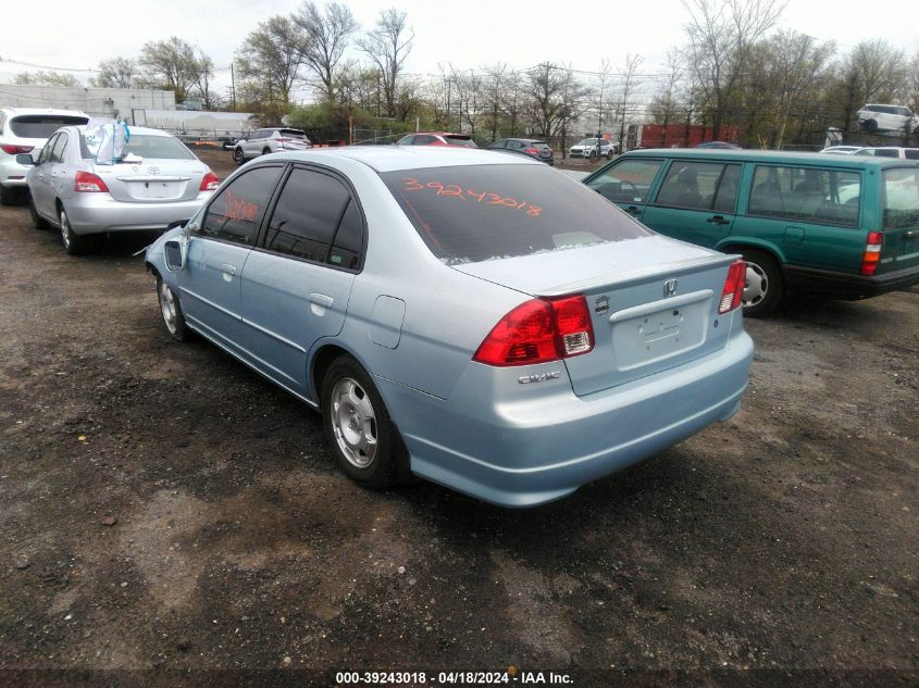 JHMES96634S003239 | 2004 HONDA CIVIC