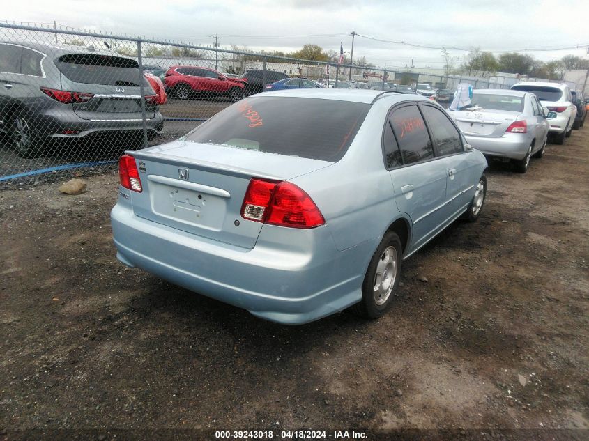 JHMES96634S003239 | 2004 HONDA CIVIC