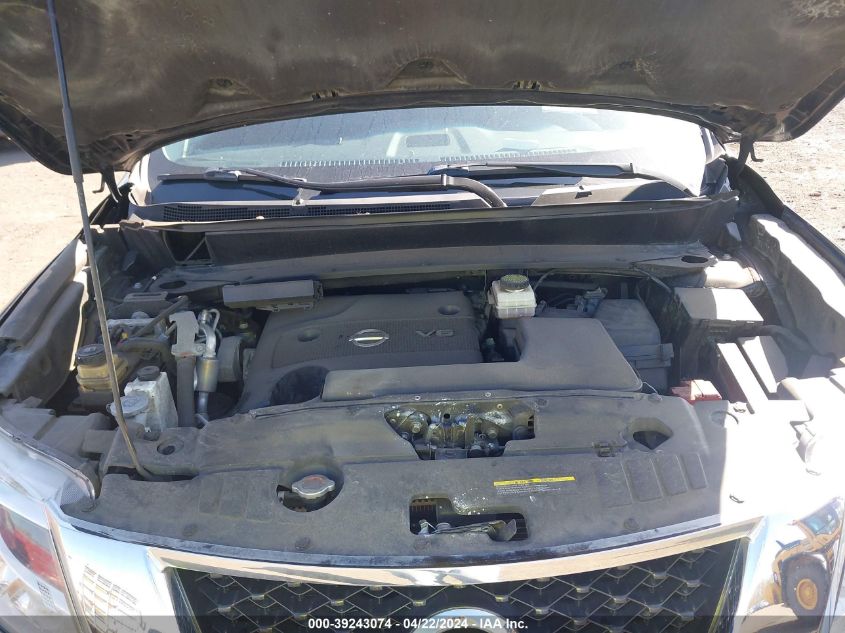 2016 Nissan Pathfinder S VIN: 5N1AR2MMXGC658903 Lot: 39243074