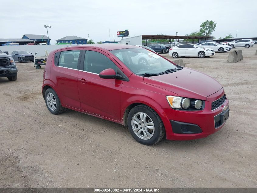 2013 Chevrolet Sonic Lt Auto VIN: 1G1JC6SH9D4191149 Lot: 39243082