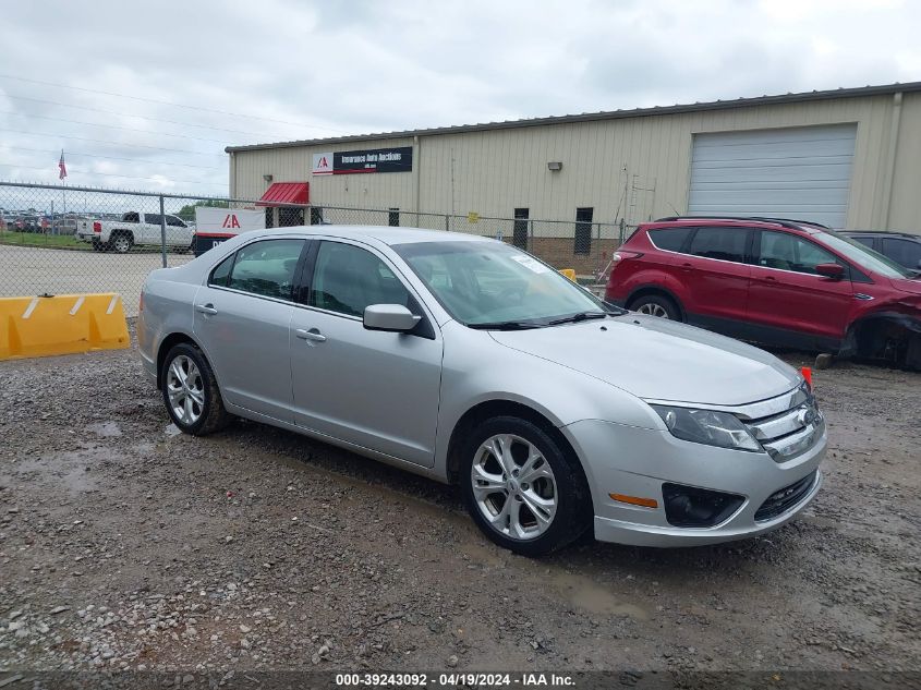 2012 Ford Fusion Se VIN: 3FAHP0HA9CR219738 Lot: 39243092