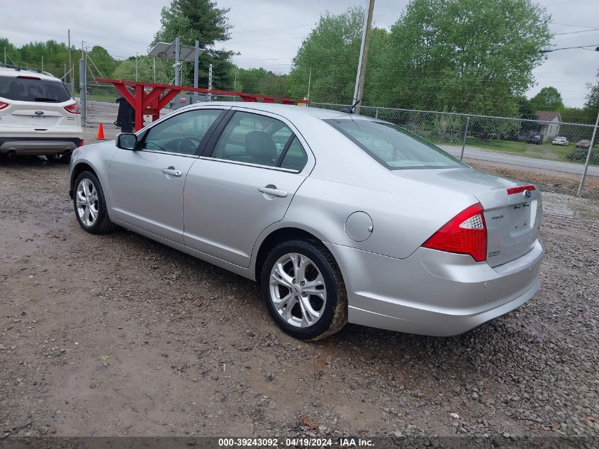 2012 Ford Fusion Se VIN: 3FAHP0HA9CR219738 Lot: 39243092