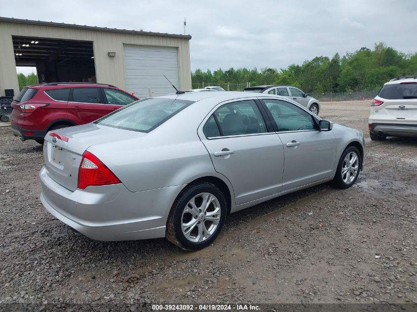 2012 Ford Fusion Se VIN: 3FAHP0HA9CR219738 Lot: 39243092