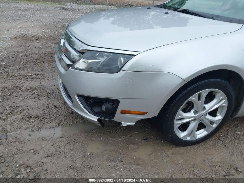 2012 Ford Fusion Se VIN: 3FAHP0HA9CR219738 Lot: 39243092
