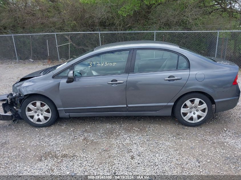 2010 Honda Civic Lx VIN: 2HGFA1F59AH330461 Lot: 39243105