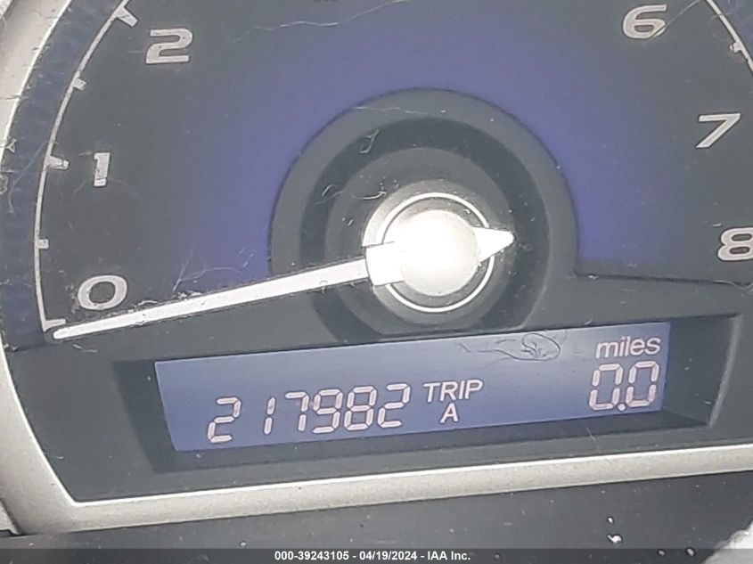 2010 Honda Civic Lx VIN: 2HGFA1F59AH330461 Lot: 39243105