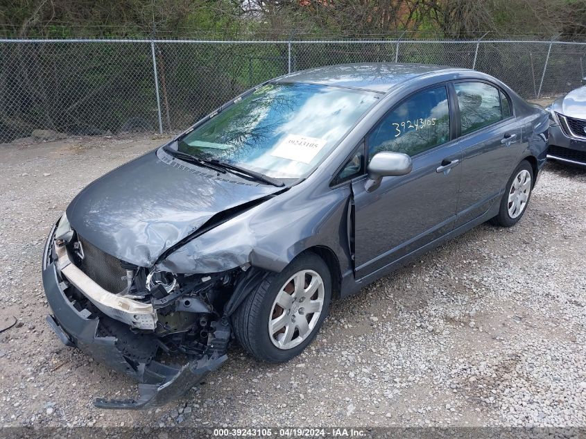 2010 Honda Civic Lx VIN: 2HGFA1F59AH330461 Lot: 39243105