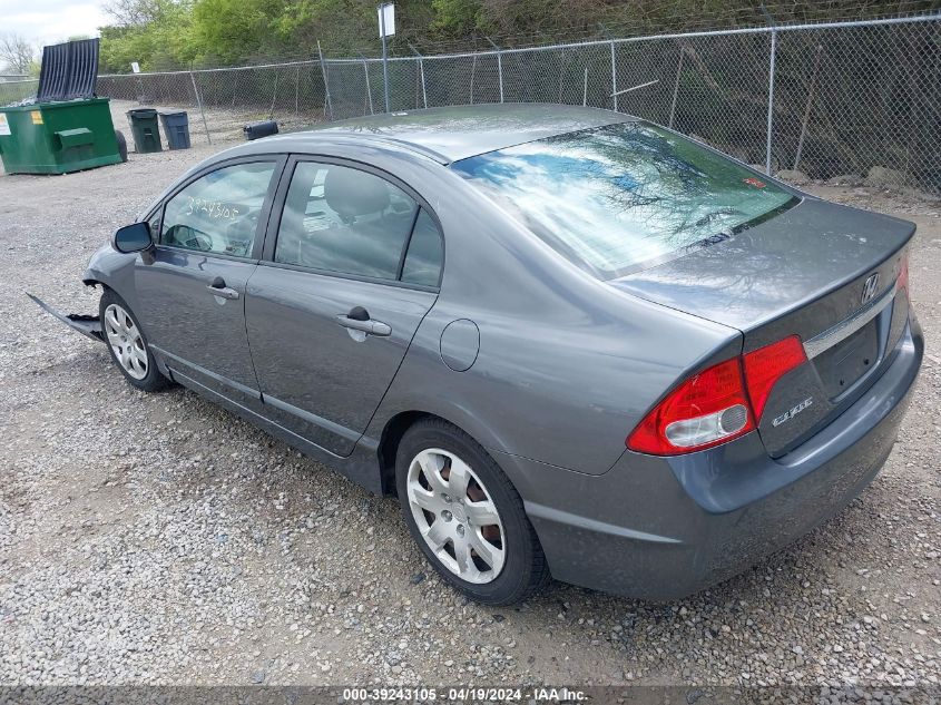 2010 Honda Civic Lx VIN: 2HGFA1F59AH330461 Lot: 39243105
