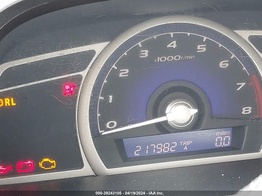 2010 Honda Civic Lx VIN: 2HGFA1F59AH330461 Lot: 39243105