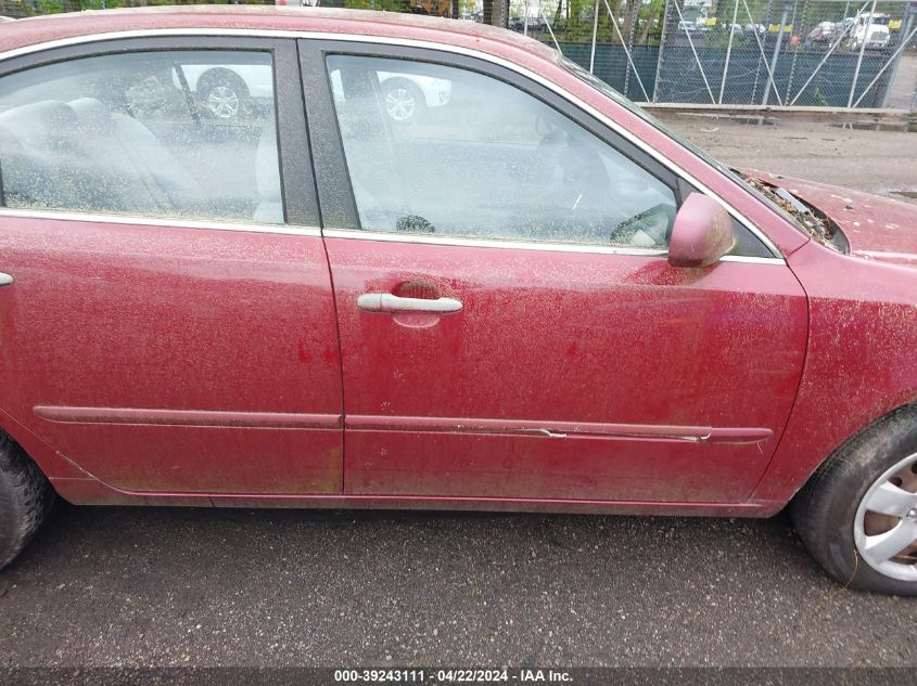 2007 Kia Optima Lx VIN: KNAGE123575094321 Lot: 39243111