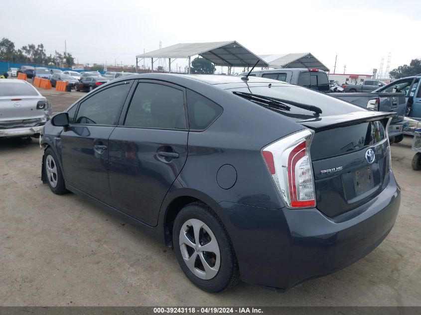 2015 Toyota Prius Two VIN: JTDKN3DU0F1879950 Lot: 39243118