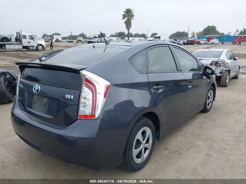 2015 Toyota Prius Two VIN: JTDKN3DU0F1879950 Lot: 39243118