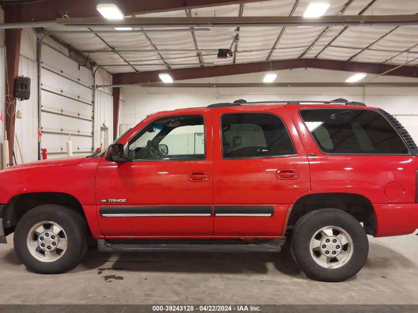 2001 Chevrolet Tahoe Lt VIN: 1GNEK13T81J114097 Lot: 39243128