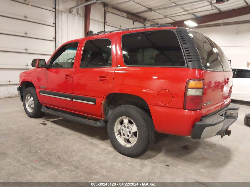 2001 Chevrolet Tahoe Lt VIN: 1GNEK13T81J114097 Lot: 39243128