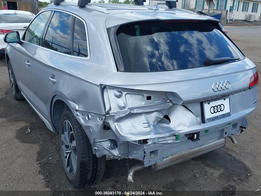 2023 AUDI Q5 2.0L I-4 DI, DOHC, V(VIN: WA1EAAFY9P2029883