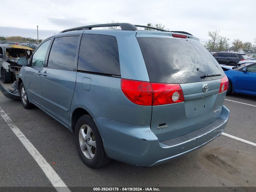 2006 Toyota Sienna Xle VIN: 5TDBA22C56S055302 Lot: 39243178