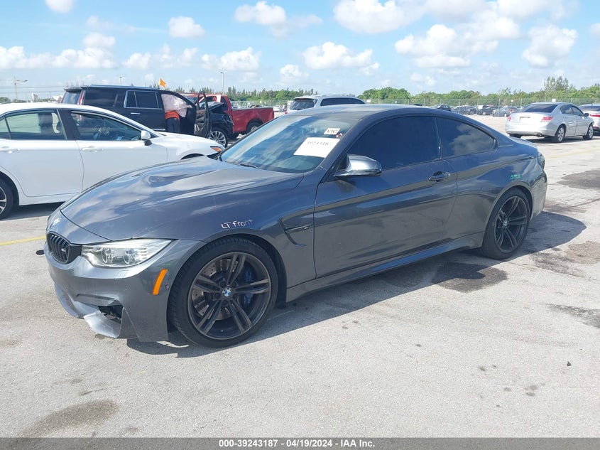2015 BMW M4 VIN: WBS3R9C57FK330738 Lot: 39243187