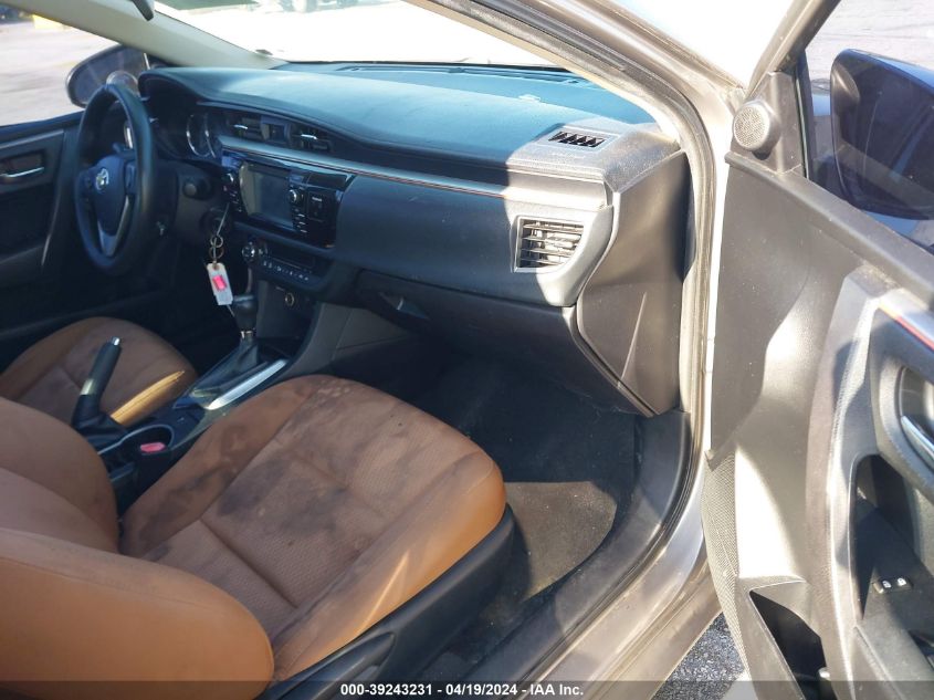 2015 Toyota Corolla Le VIN: 5YFBURHE8FP348970 Lot: 39243231