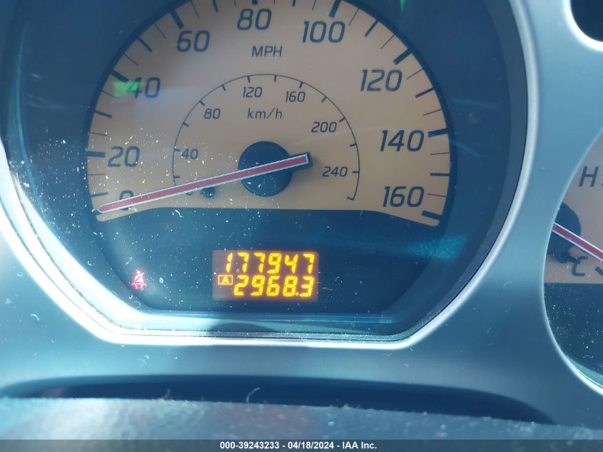 2004 Nissan Murano Sl VIN: JN8AZ08T54W224896 Lot: 39243233