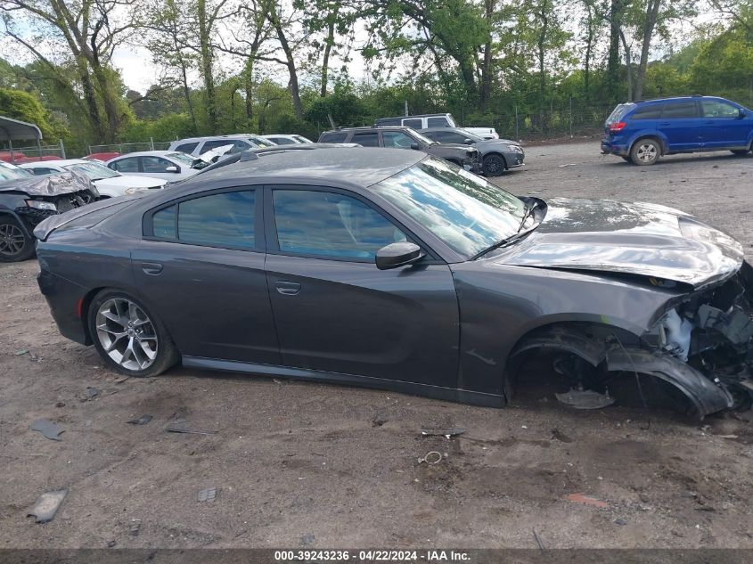 2021 Dodge Charger Gt Rwd VIN: 2C3CDXHG2MH617031 Lot: 39243236
