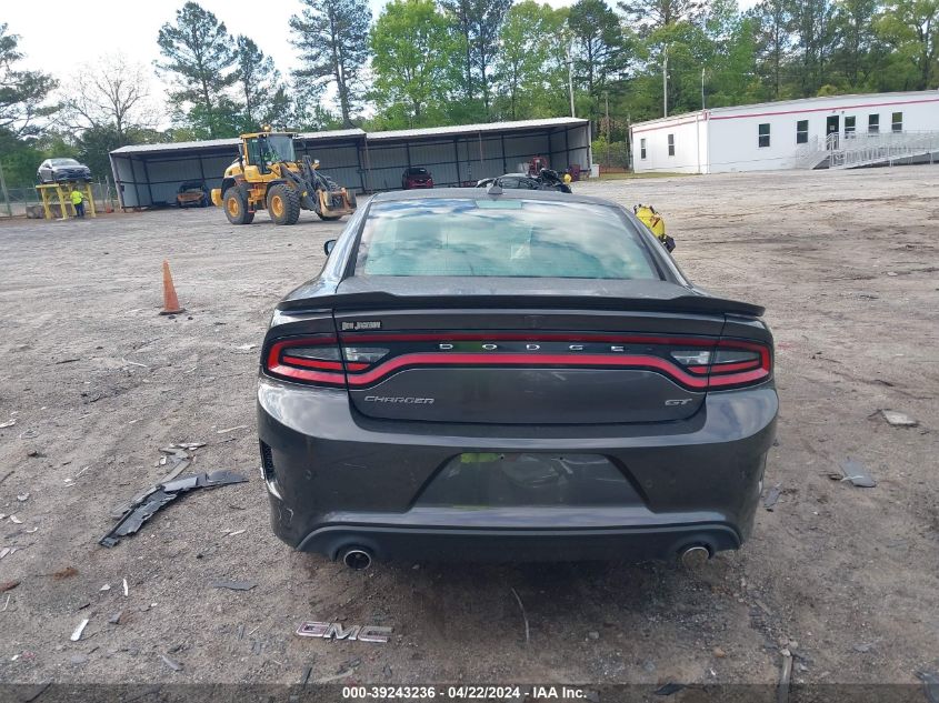 2021 Dodge Charger Gt Rwd VIN: 2C3CDXHG2MH617031 Lot: 39243236