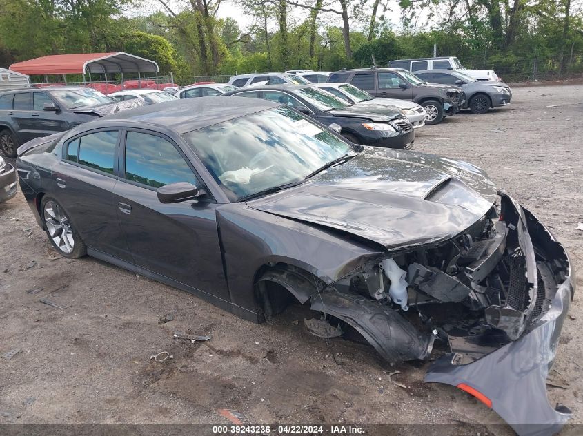 2021 Dodge Charger Gt Rwd VIN: 2C3CDXHG2MH617031 Lot: 39243236