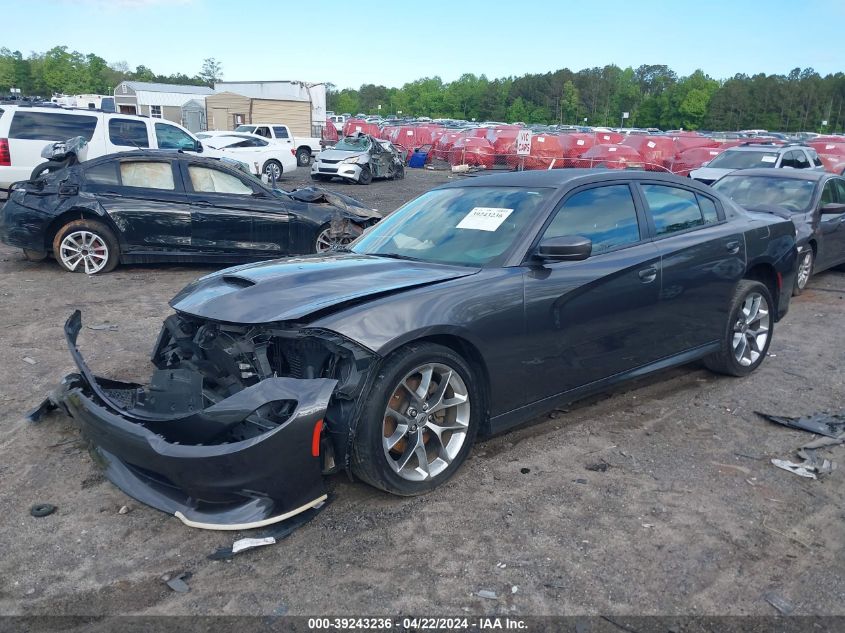 2021 Dodge Charger Gt Rwd VIN: 2C3CDXHG2MH617031 Lot: 39243236