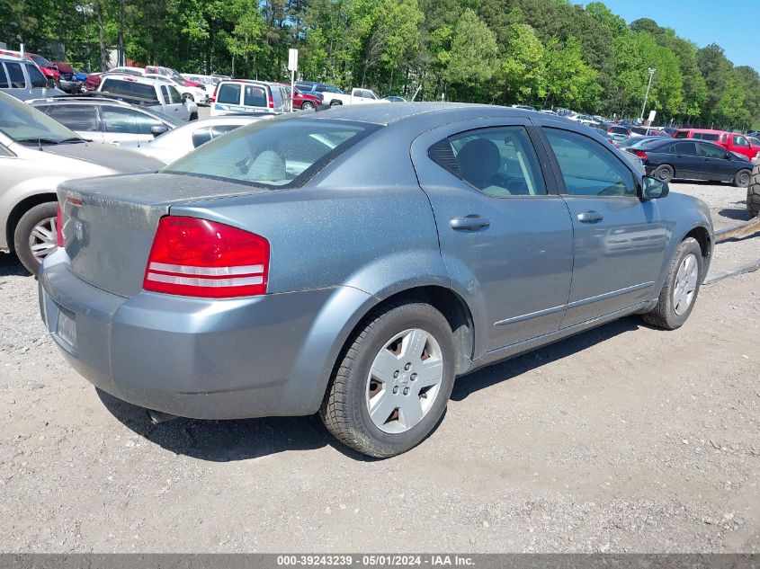 2008 Dodge Avenger Se VIN: 1B3LC46K18N256409 Lot: 39243239