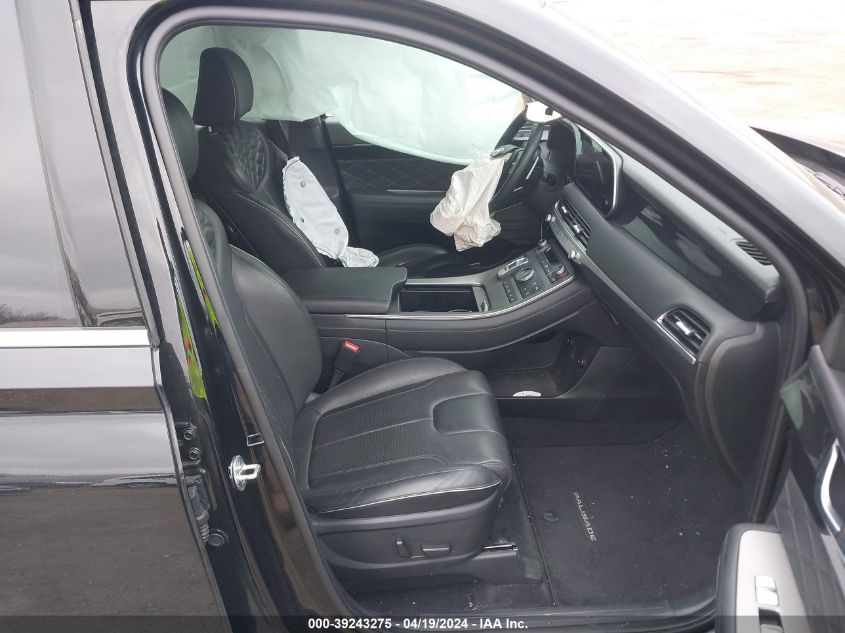 2022 Hyundai Palisade Calligraphy VIN: KM8R7DHE2NU377287 Lot: 39243275