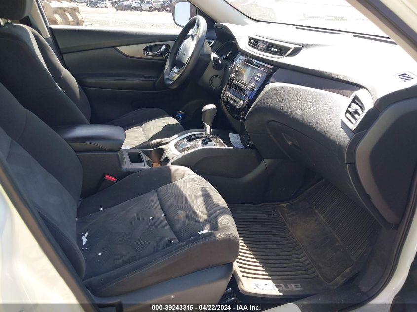 2016 Nissan Rogue Sv VIN: KNMAT2MTXGP597929 Lot: 39243315