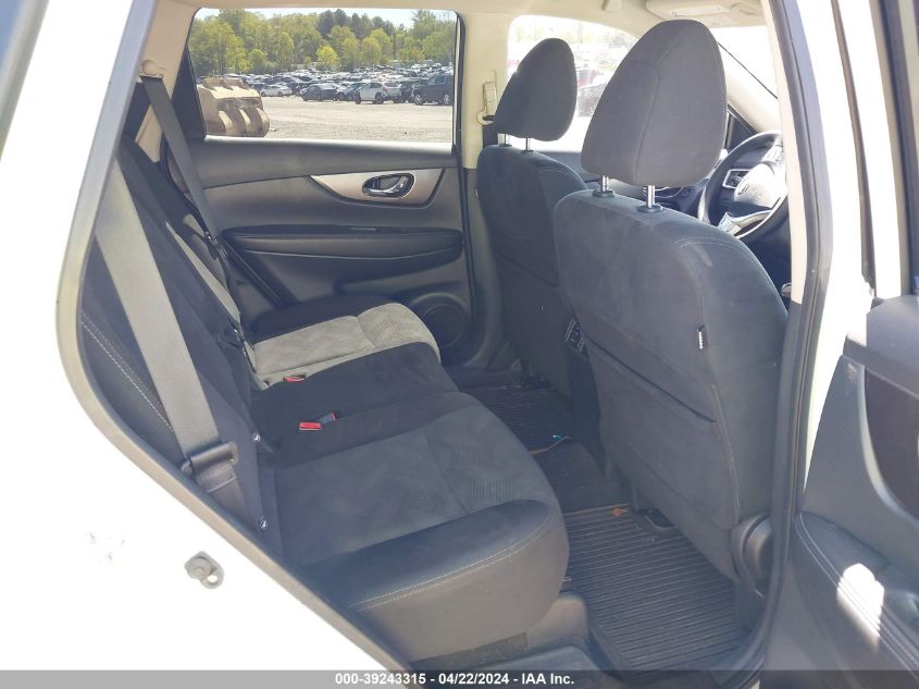 2016 Nissan Rogue Sv VIN: KNMAT2MTXGP597929 Lot: 39243315