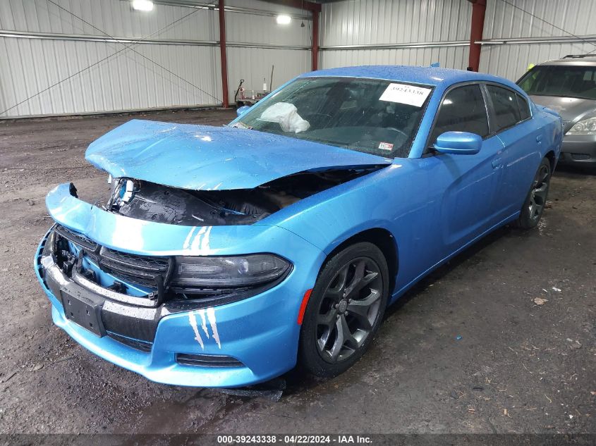 2015 Dodge Charger Sxt VIN: 2C3CDXHG5FH863283 Lot: 39243338