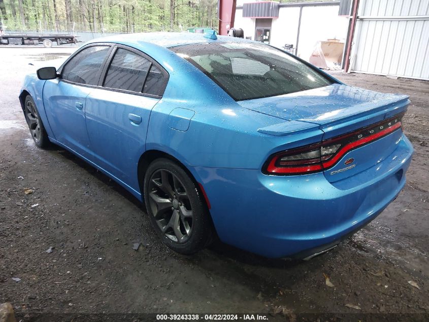 2015 Dodge Charger Sxt VIN: 2C3CDXHG5FH863283 Lot: 39243338