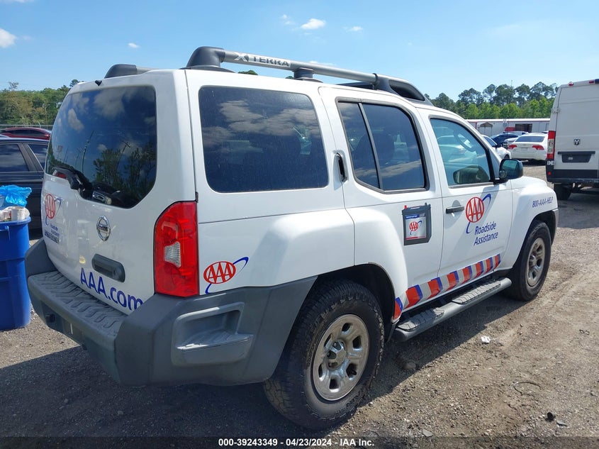 2008 Nissan Xterra X VIN: 5N1AN08U08C531167 Lot: 39243349
