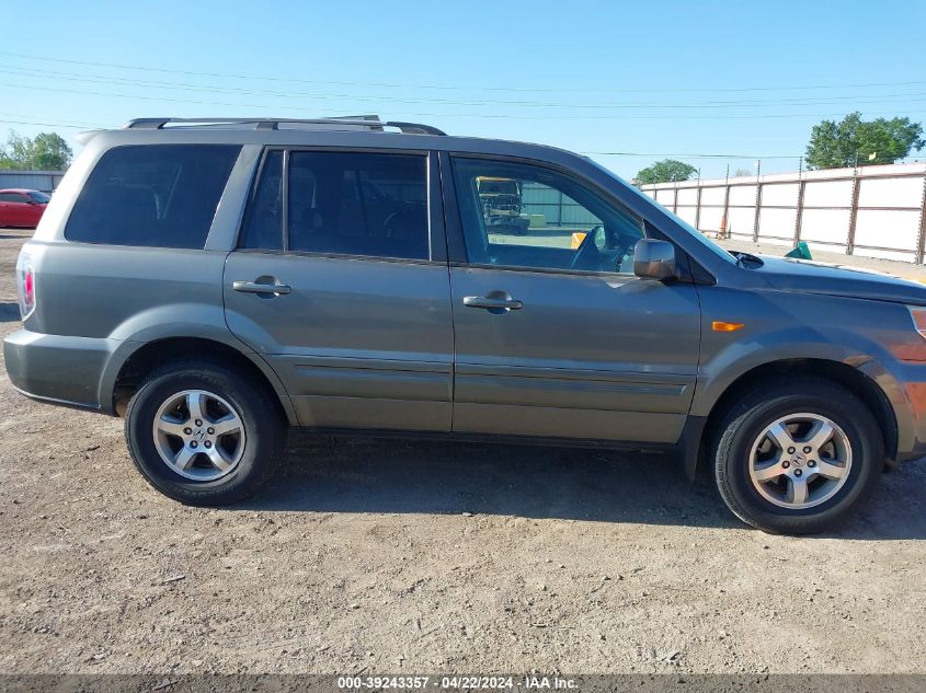 2008 Honda Pilot Ex-L VIN: 5FNYF18578B035963 Lot: 39243357