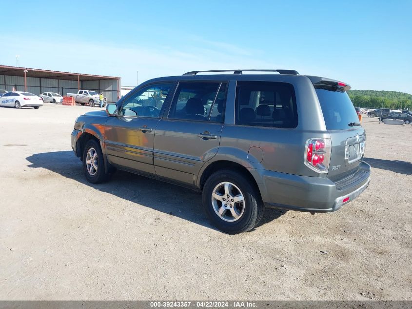 2008 Honda Pilot Ex-L VIN: 5FNYF18578B035963 Lot: 39243357