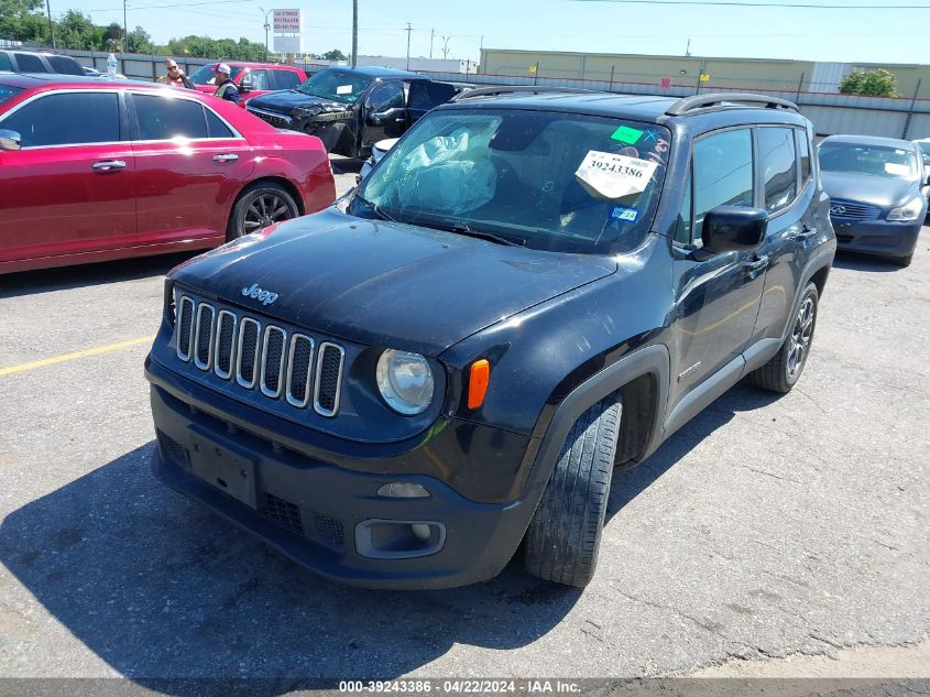 2015 Jeep Renegade Latitude VIN: ZACCJABT6FTB37910 Lot: 39243386