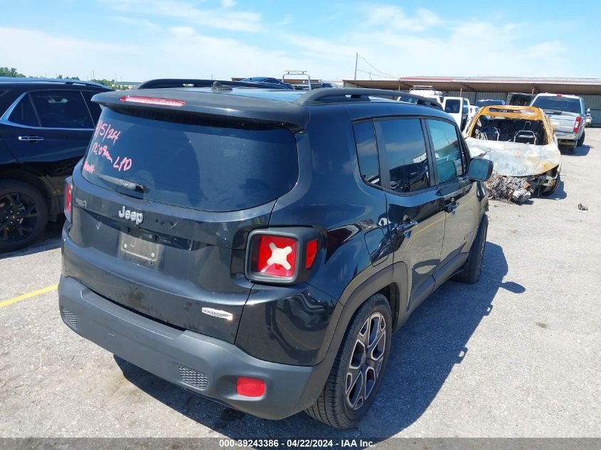 2015 Jeep Renegade Latitude VIN: ZACCJABT6FTB37910 Lot: 39243386