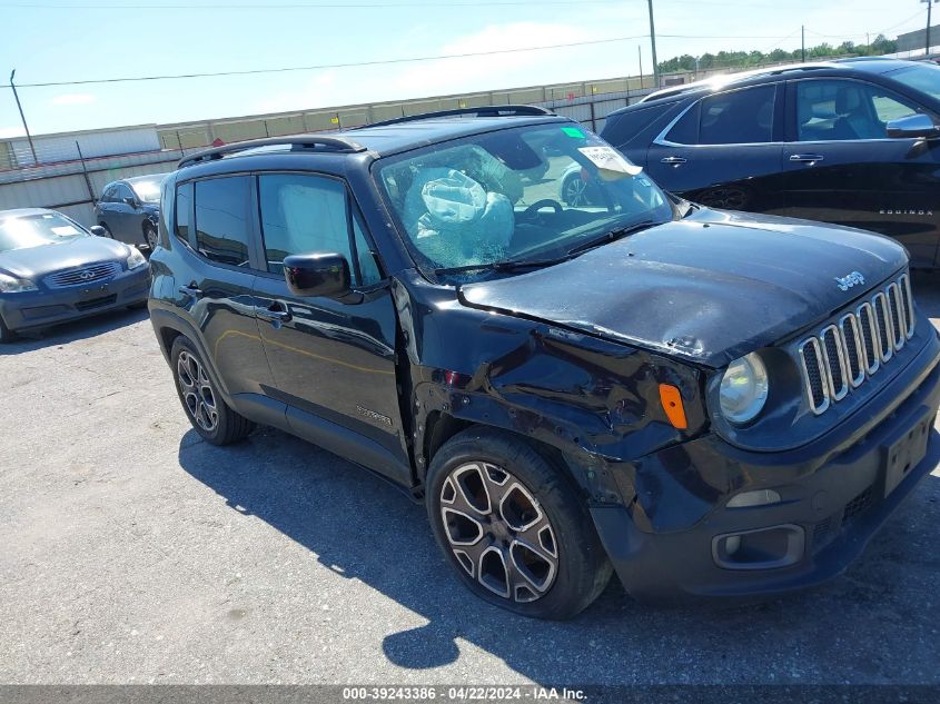 2015 Jeep Renegade Latitude VIN: ZACCJABT6FTB37910 Lot: 39243386