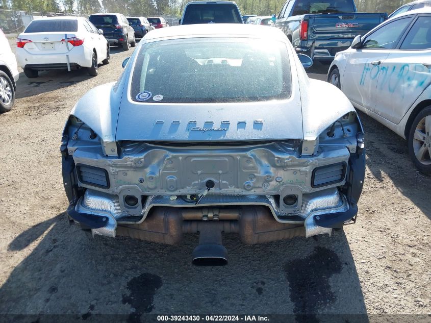 2014 PORSCHE CAYMAN - WP0AA2A8XEK172761