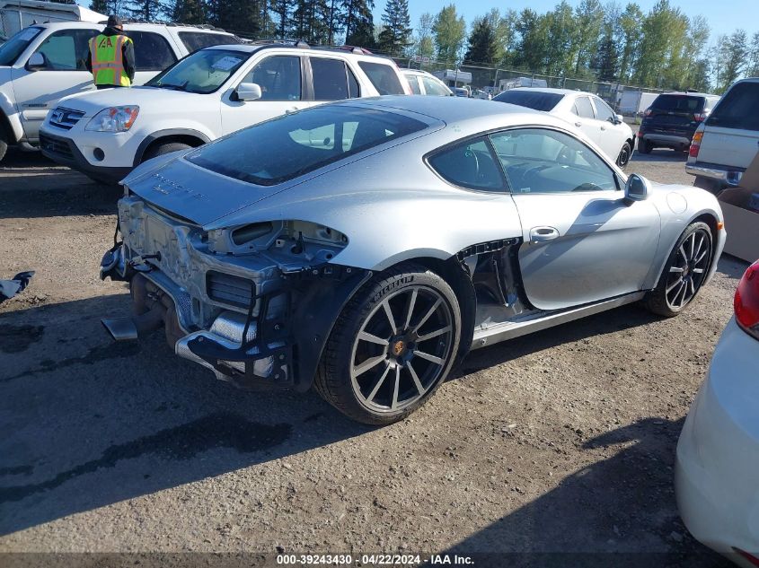 2014 Porsche Cayman VIN: WP0AA2A8XEK172761 Lot: 39243430