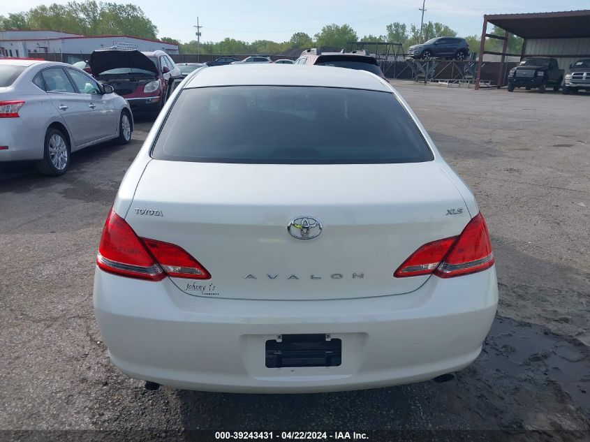 2006 Toyota Avalon Xls VIN: 4T1BK36B86U122132 Lot: 39243431