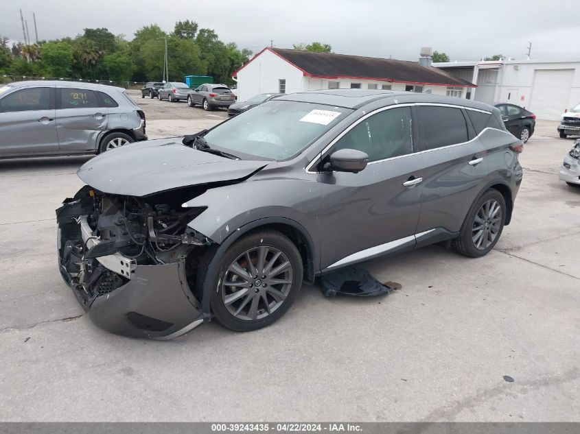 2021 Nissan Murano Sv Fwd VIN: 5N1AZ2BJXMC121484 Lot: 39243435