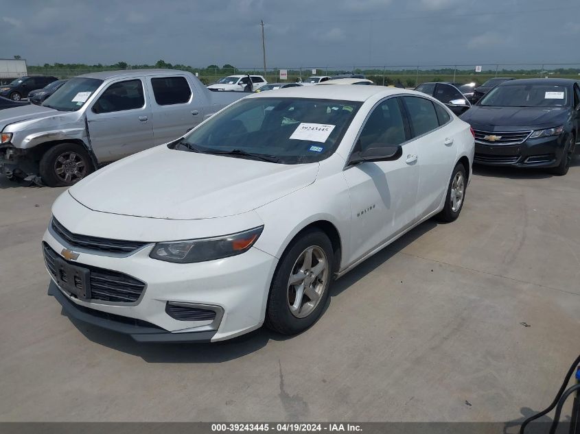 2017 Chevrolet Malibu Ls VIN: 1G1ZB5ST6HF208665 Lot: 39243445