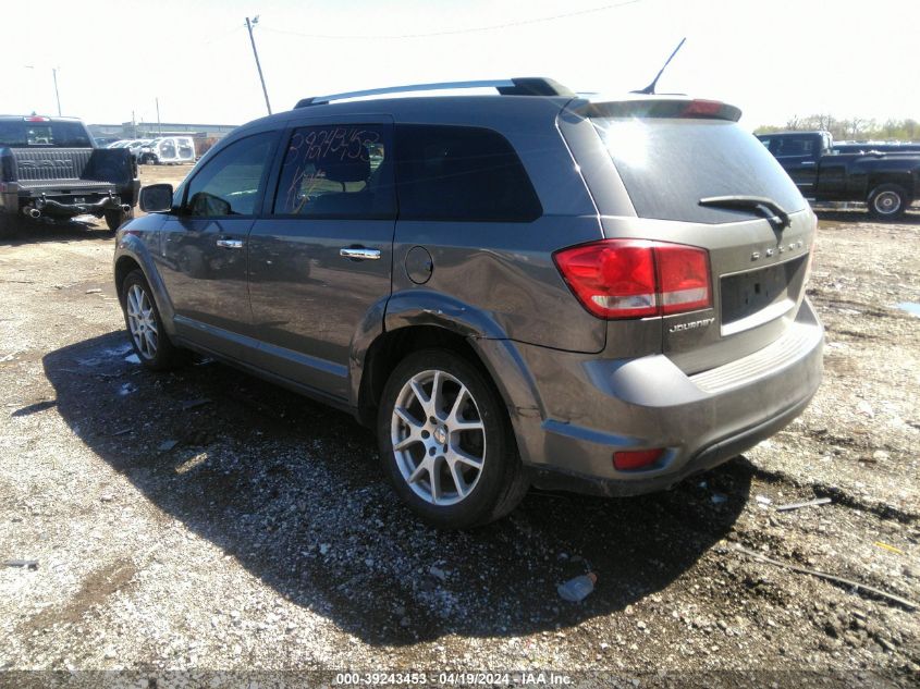 2013 Dodge Journey Crew VIN: 3C4PDCDG1DT634552 Lot: 39243453