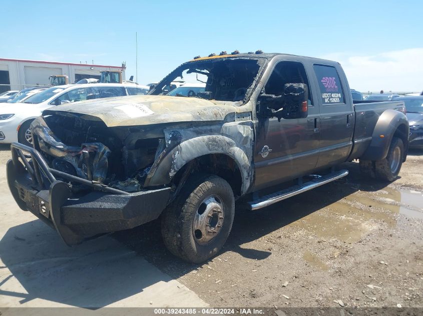 2015 Ford F-350 Lariat VIN: 1FT8W3DT2FED40107 Lot: 39243485