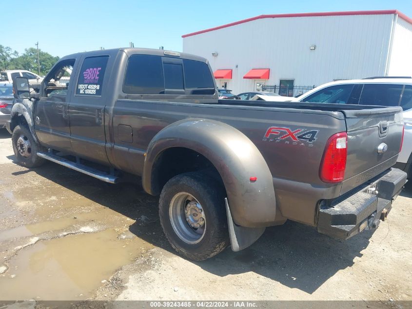 2015 Ford F-350 Lariat VIN: 1FT8W3DT2FED40107 Lot: 39243485