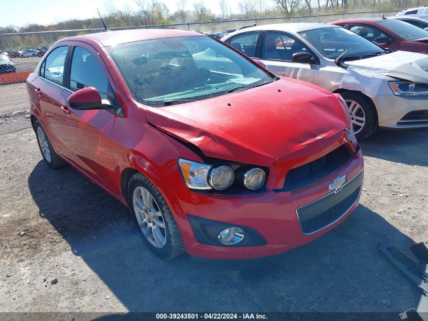 2012 Chevrolet Sonic 2Lt VIN: 1G1JC5SH6C4145478 Lot: 39243501