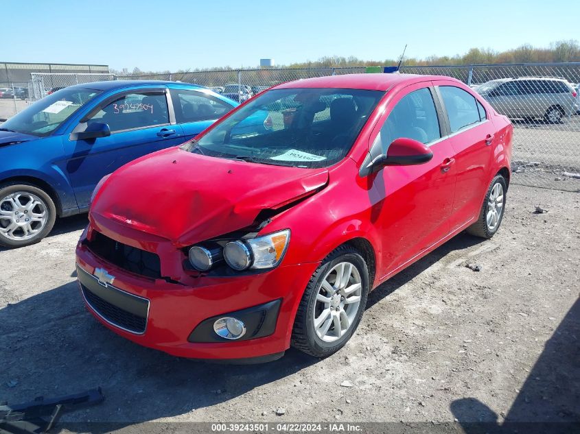 2012 Chevrolet Sonic 2Lt VIN: 1G1JC5SH6C4145478 Lot: 39243501